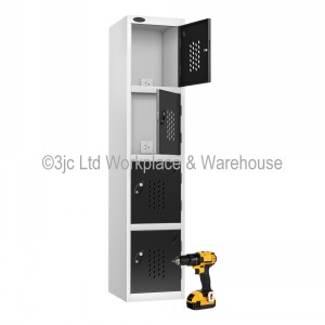 Probe Power Tool Charging Locker 4 Compartment